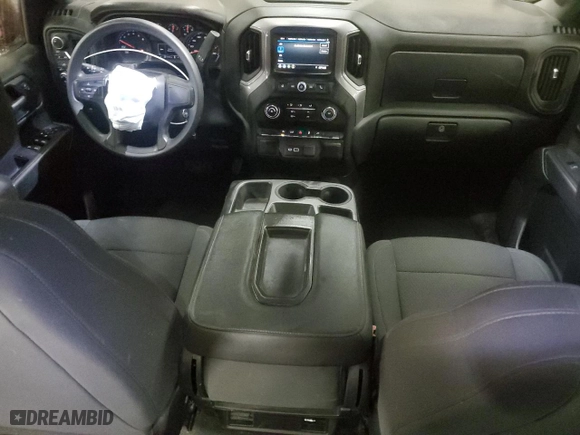 2021 Chevrolet Silverado 1500 Custom with VIN 1GCPYBEK1MZ343558, listed as a Copart auction lot 46449465 with 71,078 mi miles and Non Repairable. Bid and sale history available at carsss.com. Image 8.