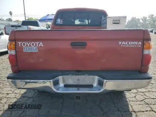 2002 Toyota Tacoma PreRunner with VIN 5TEGN92N82Z061712, listed as a Copart auction lot 62583225 with 262,222 mi miles and Clean title. Bid and sale history available at DreamBid. Image 6.