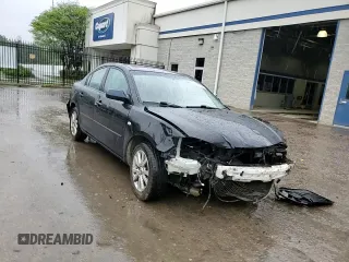 2008 Mazda 3 i Touring with VIN JM1BK32F281796374, listed as a Copart auction lot 52817735 with 216,432 mi miles and Salvage Title. Bid and sale history available at carsss.com. Image 10.