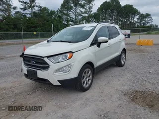 2021 Ford EcoSport SE with VIN MAJ3S2GE9MC448347, listed as a IAAI auction lot 42289292 with 39,874 mi miles and . Bid and sale history available at DreamBid. Image 2.