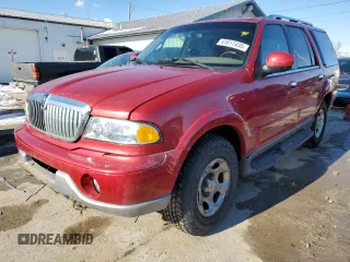 2002 Lincoln Navigator z VIN 5LMFU28R82LJ10866, wystawiony jako Copart lot #41617435 z przebiegiem 94 201 mil mil oraz Szkoda całkowita • Salvage title. Historia ofert i sprzedaży dostępna na DreamBid. Obrazek 1.
