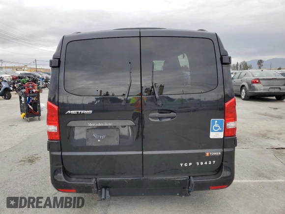 2017 Mercedes-Benz Metris Passenger with VIN WDAPG2EE5H3340476, listed as a Copart auction lot 49344215 with Not Provided miles and Clean Title. Bid and sale history available at DreamBid. Image 6.