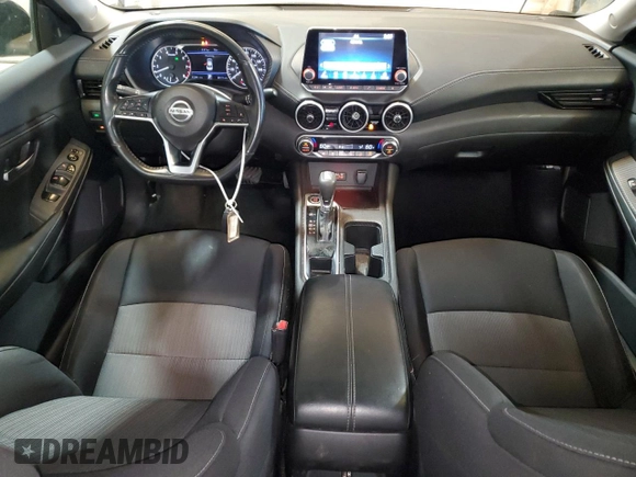 2021 Nissan Sentra SV with VIN 3N1AB8CV9MY322218, listed as a Copart auction lot 61797935 with 51,280 mi miles and Clean title. Bid and sale history available at DreamBid. Image 8.