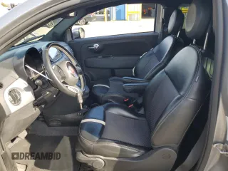2016 FIAT 500e with VIN 3C3CFFGE9GT197803, listed as a Copart auction lot 50646875 with 55,315 mi miles and Salvage Title. Bid and sale history available at carsss.com. Image 7.