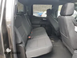 2021 Chevrolet Silverado 1500 LT with VIN 1GCUYDED6MZ135451, listed as a Copart auction lot 52053785 with 103,371 mi miles and Salvage Title. Bid and sale history available at carsss.com. Image 10.