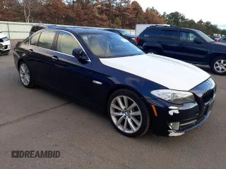 2013 BMW 5 Series 535i xDrive with VIN WBAFU7C56DDU70706, listed as a Copart auction lot 78460853 with 120,332 mi miles and Non Repairable. Bid and sale history available at DreamBid. Image 4.