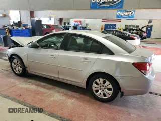 2015 Chevrolet Cruze LS with VIN 1G1PA5SG0F7185162, listed as a Copart auction lot 57080495 with 63,811 mi miles and Salvage Title. Bid and sale history available at DreamBid. Image 2.