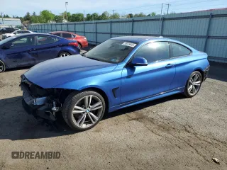 2014 BMW 4 Series 435i xDrive z VIN WBA3R5C57EF785125, wystawiony jako Copart lot #55049605 z przebiegiem 59 626 mil mil oraz Szkoda całkowita • Salvage title. Historia ofert i sprzedaży dostępna na DreamBid. Obrazek 1.