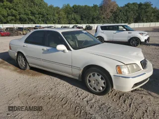 2004 Acura RL w/Navigation System with VIN JH4KA96654C008281, listed as a Copart auction lot 68937624 with 0 mi miles and Salvage Title. Bid and sale history available at carsss.com. Image 4.