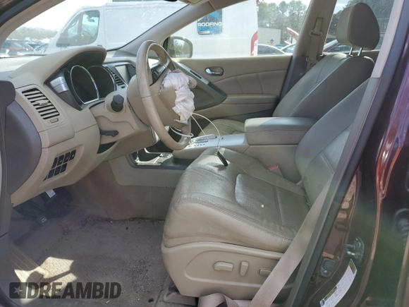 2014 Nissan Murano SL with VIN JN8AZ1MW1EW520571, listed as a Copart auction lot 50661385 with 69,832 mi miles and Salvage Title. Bid and sale history available at carsss.com. Image 7.