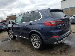 2020 BMW X5 xDrive40i with VIN 5UXCR6C05L9B00842, listed as a Copart auction lot 53187955 with Not provided miles and Salvage title. Bid and sale history available at DreamBid. Image 2.