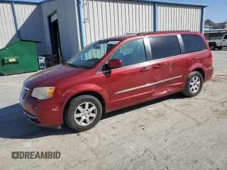 2012 Chrysler Town & Country Touring z VIN 2C4RC1BG1CR162292, wystawiony jako Copart lot #48010435 z przebiegiem 164 596 mil mil oraz Szkody całkowita. Historia ofert i sprzedaży dostępna na DreamBid. Obrazek 1.