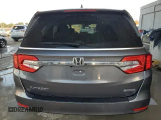 2019 Honda Odyssey EX-L with VIN 5FNRL6H71KB126181, listed as a Copart auction lot 77083064 with 48,590 mi miles and Salvage Title. Bid and sale history available at DreamBid. Image 6.