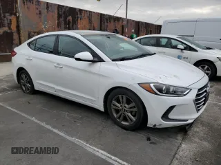 2018 Hyundai Elantra SEL with VIN 5NPD84LF8JH298500, listed as a Copart auction lot 54723435 with 53,803 mi miles and Salvage Title. Bid and sale history available at DreamBid. Image 4.