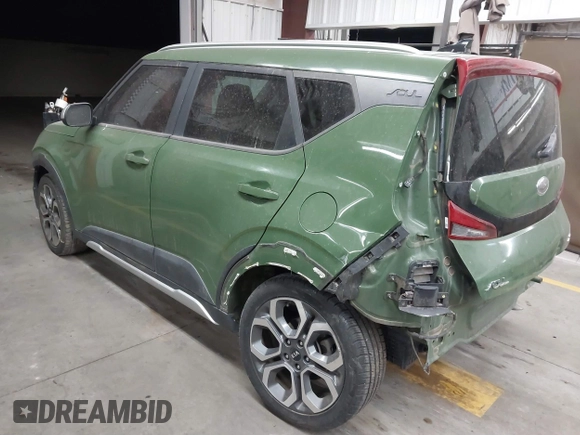 2020 Kia Soul LX with VIN KNDJ23AU2L7045373, listed as a IAAI auction lot 41663065 with 46,145 mi miles. Bid and sale history available at carsss.com. Image 3.