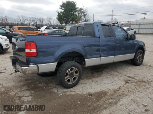 2006 Ford F-150 XL with VIN 1FTPX12V96FB80299, listed as a Copart auction lot 85090734 with 0 mi miles and Salvage Title. Bid and sale history available at carsss.com. Image 3.