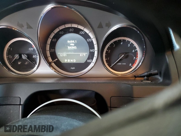 2010 Mercedes-Benz C 300 Sport with VIN WDDGF8BB5AR108708, listed as a Copart auction lot 55313985 with 84,945 mi miles and Clean Title. Bid and sale history available at carsss.com. Image 9.