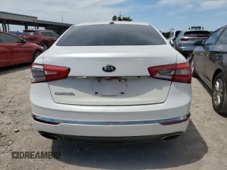 2016 Kia Cadenza Premium with VIN KNALN4D74G5221463, listed as a Copart auction lot 52043394 with 132,093 mi miles and Clean Title. Bid and sale history available at carsss.com. Image 6.