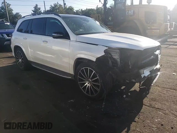 2021 Mercedes-Benz GLS with VIN 4JGFF8GE6MA411374, listed as a Copart auction lot 64849693 with 22,275 mi miles. Bid and sale history available at carsss.com. Image 12.
