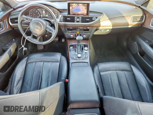 2013 Audi A7 Prestige with VIN WAU2GAFC1DN082130, listed as a Copart auction lot 59619575 with 123,560 mi miles and Salvage title. Bid and sale history available at DreamBid. Image 8.