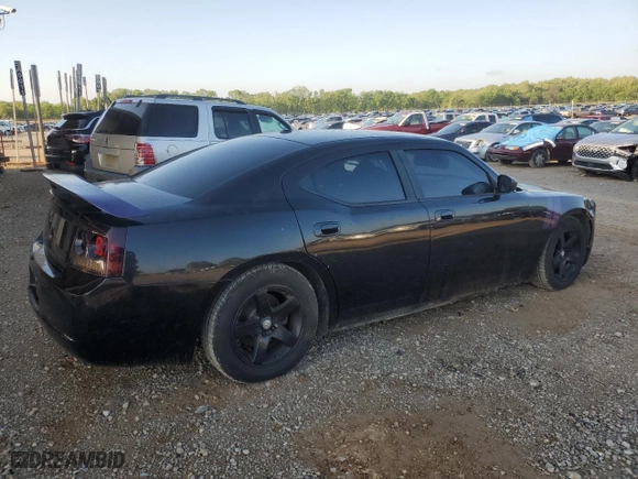 2009 Dodge Charger SXT with VIN 2B3KA33V69H521104, listed as a Copart auction lot 52307755 with 105,207 mi miles and Clean Title. Bid and sale history available at carsss.com. Image 3.