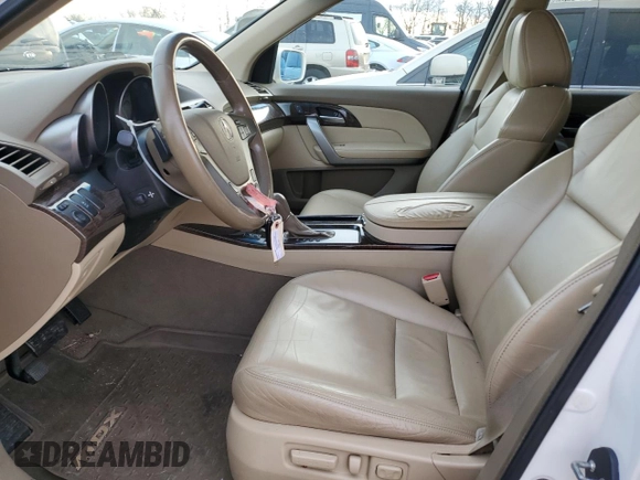 2012 Acura MDX Tech/Entertainment Pkg with VIN 2HNYD2H47CH500919, listed as a Copart auction lot 85881784 with 165,255 mi miles and Salvage Title. Bid and sale history available at carsss.com. Image 7.