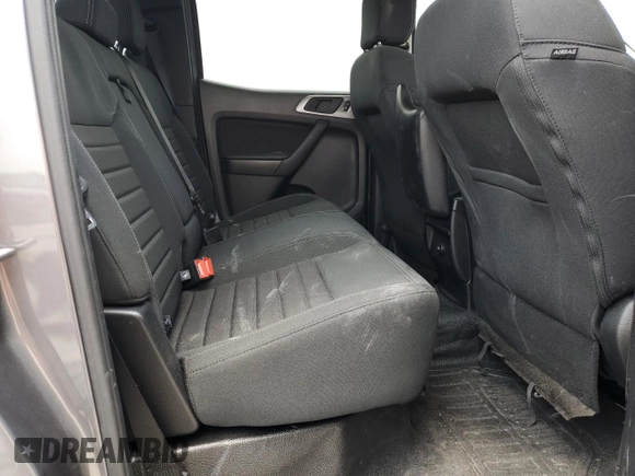 2021 Ford Ranger XL with VIN 1FTER4FH1MLD36020, listed as a Copart auction lot 58893745 with 48,296 mi miles and Salvage title. Bid and sale history available at DreamBid. Image 10.
