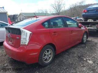 2010 Toyota Prius II with VIN JTDKN3DU8A1081530, listed as a IAAI auction lot 41944729 with 192,741 mi miles. Bid and sale history available at carsss.com. Image 4.