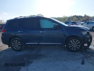2014 Nissan Pathfinder SL z VIN 5N1AR2MM1EC656163, wystawiony jako IAAI lot #41971992 z przebiegiem 184 777 mil mil oraz . Historia ofert i sprzedaży dostępna na DreamBid. Obrazek 13.