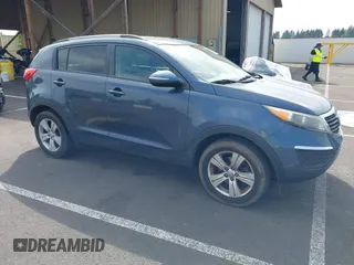 2012 Kia Sportage LX with VIN KNDPB3A2XC7287773, listed as a IAAI auction lot 42139714 with 192,880 mi miles. Bid and sale history available at carsss.com. Image 1.