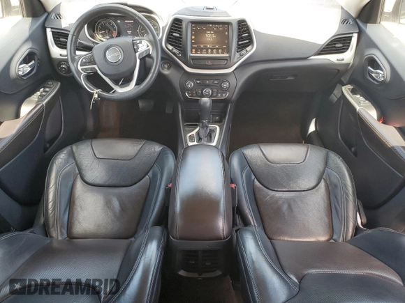 2014 Jeep Cherokee Limited with VIN 1C4PJLDS8EW204333, listed as a Copart auction lot 56590965 with 88,739 mi miles and Salvage title. Bid and sale history available at DreamBid. Image 8.