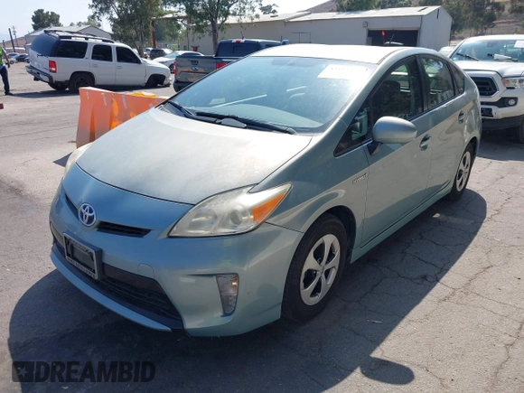 2014 Toyota Prius Four with VIN JTDKN3DU2E1765639, listed as a IAAI auction lot 42433480 with 97,083 mi miles and . Bid and sale history available at DreamBid. Image 17.