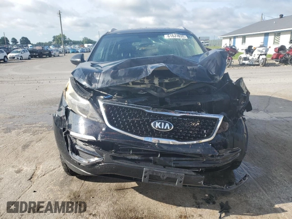 2016 Kia Sportage EX with VIN KNDPC3AC4G7815044, listed as a Copart auction lot 61631635 with 71,289 mi miles and Salvage title. Bid and sale history available at DreamBid. Image 5.