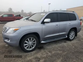 2009 Lexus LX 570 with VIN JTJHY00W494024286, listed as a Copart auction lot 87204574 with 207,861 mi miles and Clean Title. Bid and sale history available at carsss.com. Image 1.