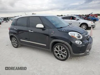 2016 FIAT 500L Trekking with VIN ZFBCFADH6GZ037404, listed as a Copart auction lot 87932655 with 133,581 mi miles and Salvage Title. Bid and sale history available at carsss.com. Image 4.