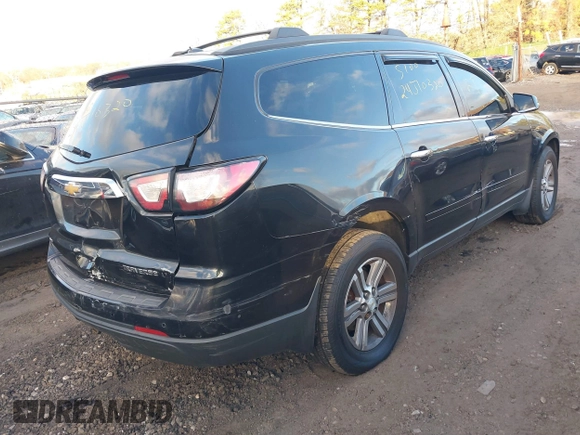 2015 Chevrolet Traverse LT with VIN 1GNKVHKD0FJ205756, listed as a IAAI auction lot 41047352 with Not Provided miles and . Bid and sale history available at DreamBid. Image 4.