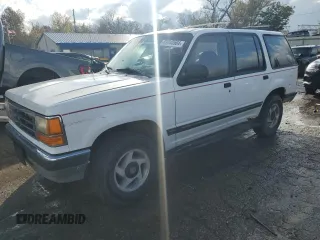 1992 Ford Explorer Eddie Bauer z VIN 1FMDU34X6NUC14663, wystawiony jako Copart lot #81240504 z przebiegiem 98 907 mil mil oraz Szkoda całkowita • Salvage title. Historia ofert i sprzedaży dostępna na DreamBid. Obrazek 1.