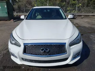 2014 Infiniti Q50 Premium with VIN JN1BV7AR8EM697016, listed as a IAAI auction lot 41826948 with 97,583 mi miles. Bid and sale history available at carsss.com. Image 12.