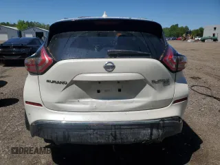 2017 Nissan Murano SL z VIN 5N1AZ2MH0HN161870, wystawiony jako Copart lot #57283935 z przebiegiem 206 302 mil mil oraz Czysty tytuł • Clean title. Historia ofert i sprzedaży dostępna na DreamBid. Obrazek 6.
