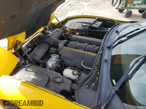 2003 Chevrolet Corvette with VIN 1G1YY32G335125906, listed as a Copart auction lot 79923954 with 56,495 mi miles and Salvage Title. Bid and sale history available at carsss.com. Image 12.