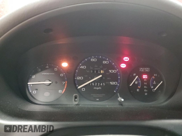 1997 Honda Civic LX with VIN 1HGEJ6671VL019593, listed as a Copart auction lot 49381625 with 252,245 mi miles and Salvage Title. Bid and sale history available at carsss.com. Image 9.