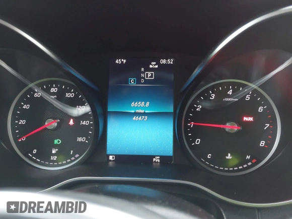 2020 Mercedes-Benz GLC 300 z VIN W1N0G8EB6LF824678, wystawiony jako IAAI lot #40951014 z przebiegiem 46 473 mil mil oraz . Historia ofert i sprzedaży dostępna na DreamBid. Obrazek 7.