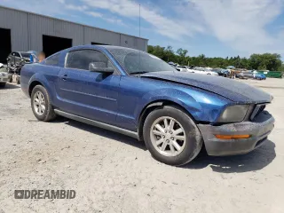 2008 Ford Mustang Deluxe with VIN 1ZVHT80N285191064, listed as a Copart auction lot 57862245 with 208,768 mi miles and Salvage title. Bid and sale history available at DreamBid. Image 4.