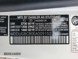 2014 Mercedes-Benz S-Class S 550 with VIN WDDUG8CB0EA009152, listed as a Copart auction lot 48862915 with 131,633 mi miles and Clean Title. Bid and sale history available at carsss.com. Image 12.