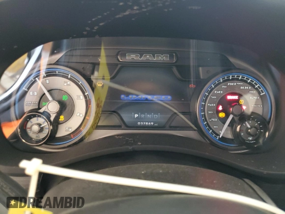 2022 Ram 2500 Limited with VIN 3C6UR5SL9NG272391, listed as a Copart auction lot 76277164 with 37,869 mi miles and Salvage title. Bid and sale history available at DreamBid. Image 9.