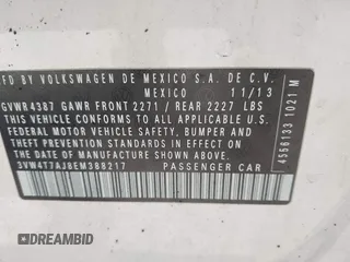 2014 Volkswagen Jetta GLI с VIN 3VW4T7AJ8EM388217, выставлен на аукционе IAAI как лот 42258666 с пробегом 118 397 миль миль и . История ставок и продаж доступна на DreamBid. Изображение 9.