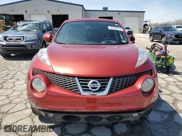 2012 Nissan Juke SL with VIN JN8AF5MVXCT106145, listed as a Copart auction lot 52358745 with 154,331 mi miles and Salvage Title. Bid and sale history available at DreamBid. Image 5.