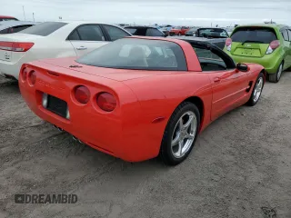 2001 Chevrolet Corvette with VIN 1G1YY22G015116295, listed as a Copart auction lot 76908284 with 0 mi miles and Salvage Title. Bid and sale history available at carsss.com. Image 3.