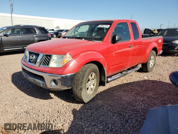 2005 Nissan Frontier SE with VIN 1N6AD06W55C425866, listed as a Copart auction lot 44012455 with 320,704 mi miles and Clean title. Bid and sale history available at DreamBid. Image 1.