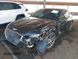 2019 Genesis G70 Advanced with VIN KMTG44LA7KU026266, listed as a IAAI auction lot 42045554 with 82,248 mi miles and . Bid and sale history available at DreamBid. Image 6.